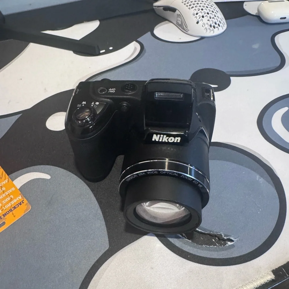 Nikon Black Digital Camera with 28x Optical Zoom